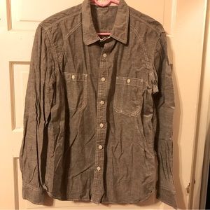 Arizona Gray Long sleeve button down shirt